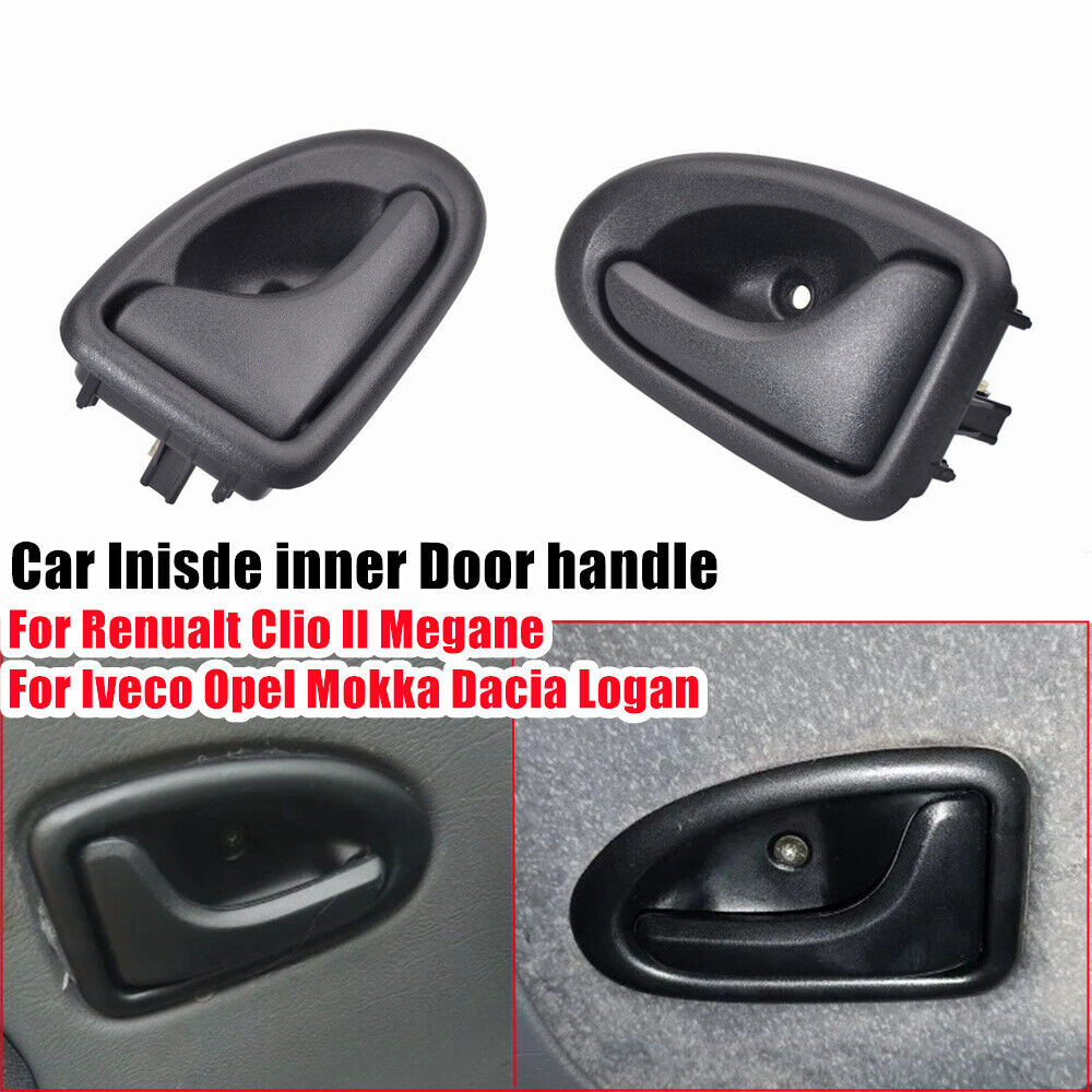 Black Inner Door Handles for Renault Megane Master