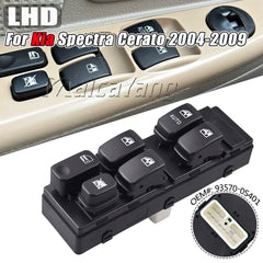 new LHD Power Window Master Control Switch Left For Kia Spectra Cerato 2004-2009