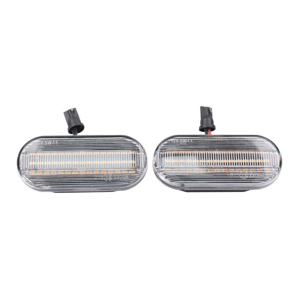 2x LED Side Marker Light Turn Signal Lamp For SEAT Leon Toledo 1M (1996-2006)