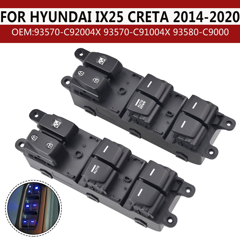 Hyundai IX25 Creta Front Window Control Switch Driver/Passenger Side Car Front Window Control Switch