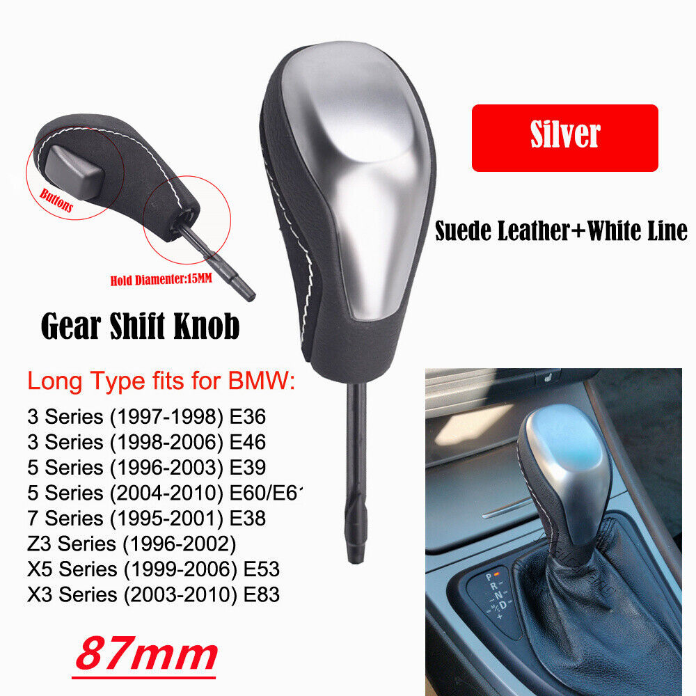 Car Automatic Gear Knob For BMW E81 E82 E87 E90 E91 E92 E93 E38 E39 E46