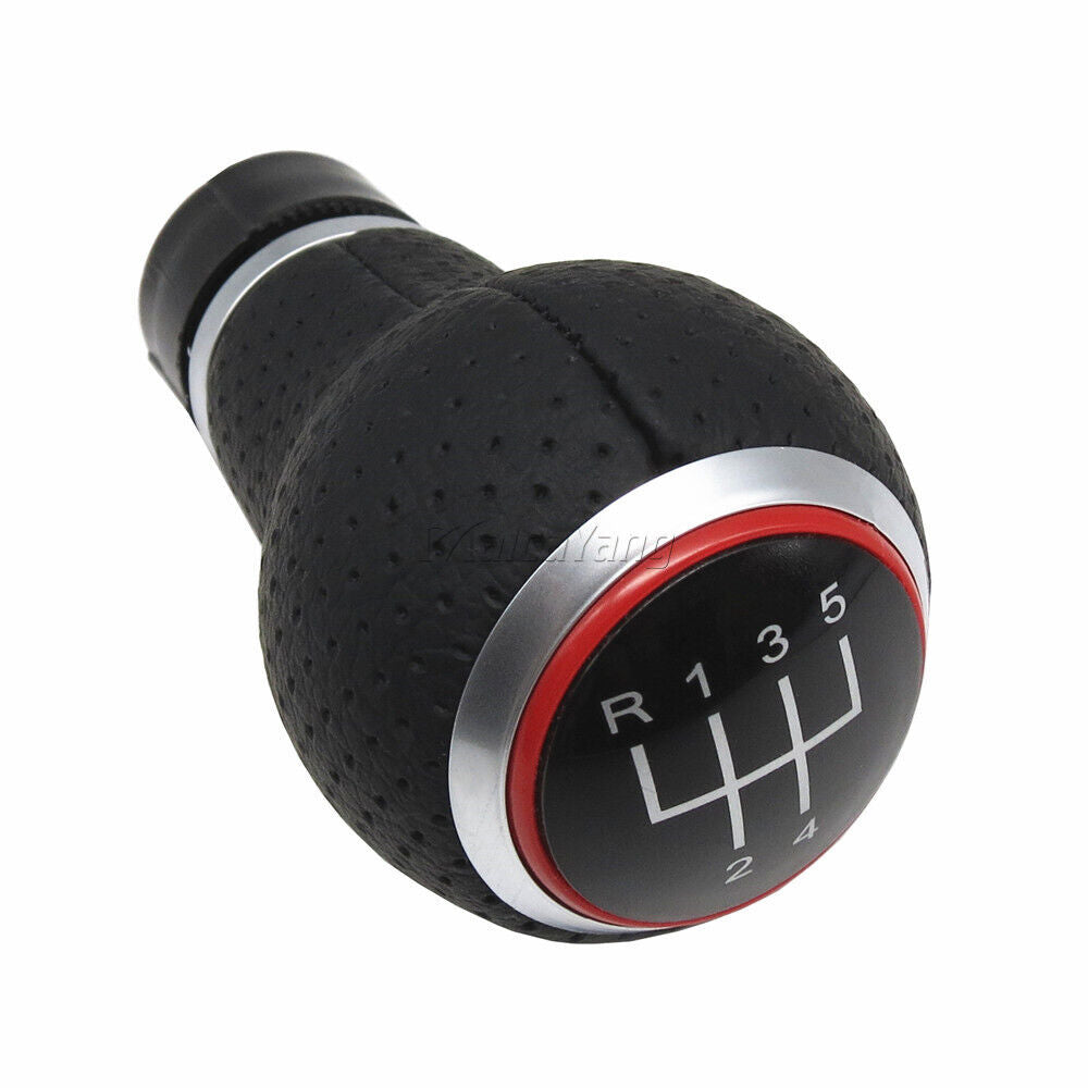 Car Speed Manual Gear Shift Knob For Audi A4 A5 Q5 8R Seat Leon MK1