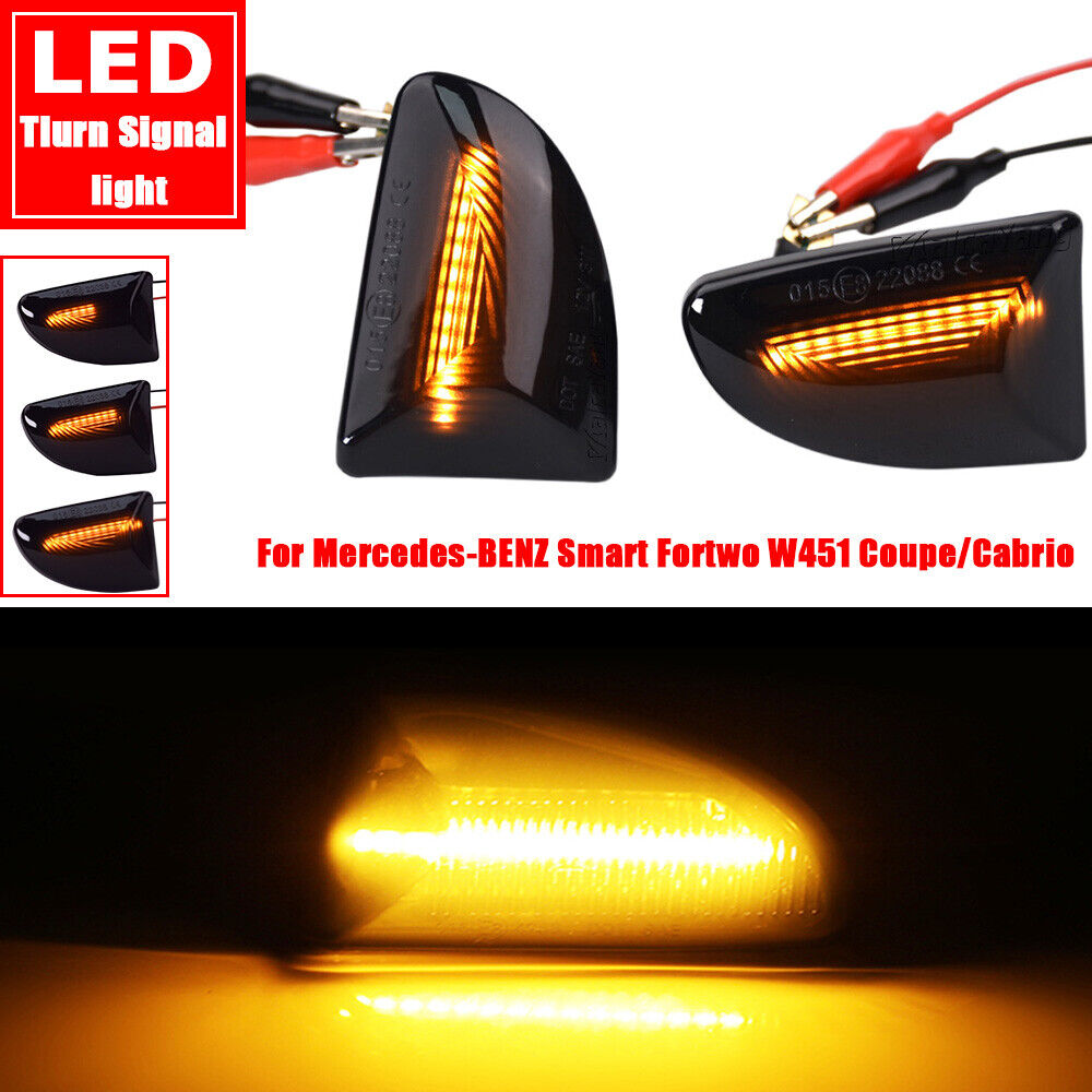 Benz Smart Fortwo W451 LED Side Marker Repeaters Lights