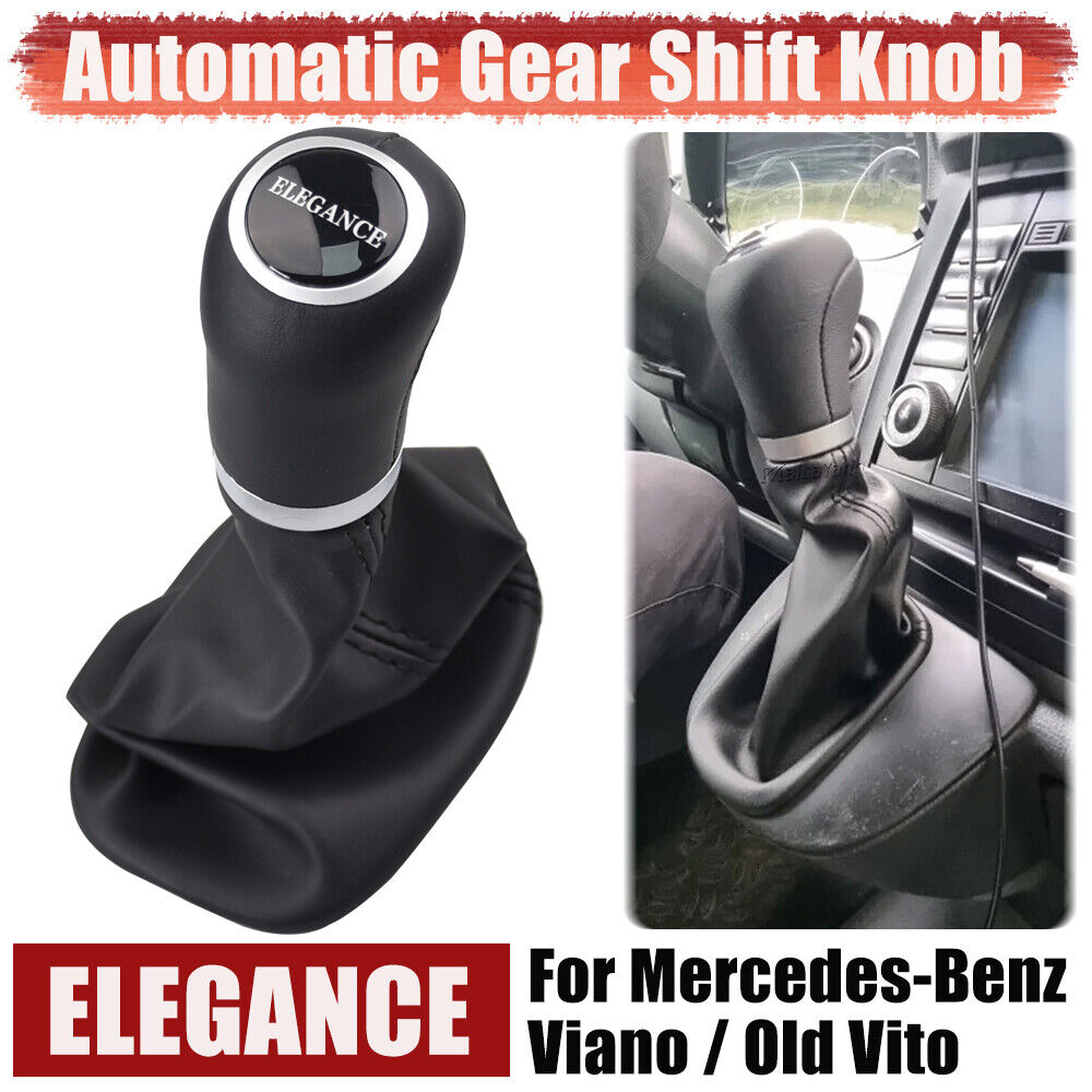 Benz Car Shift Gear Stick Knob Gaitor Boot Cover ELEGANCE