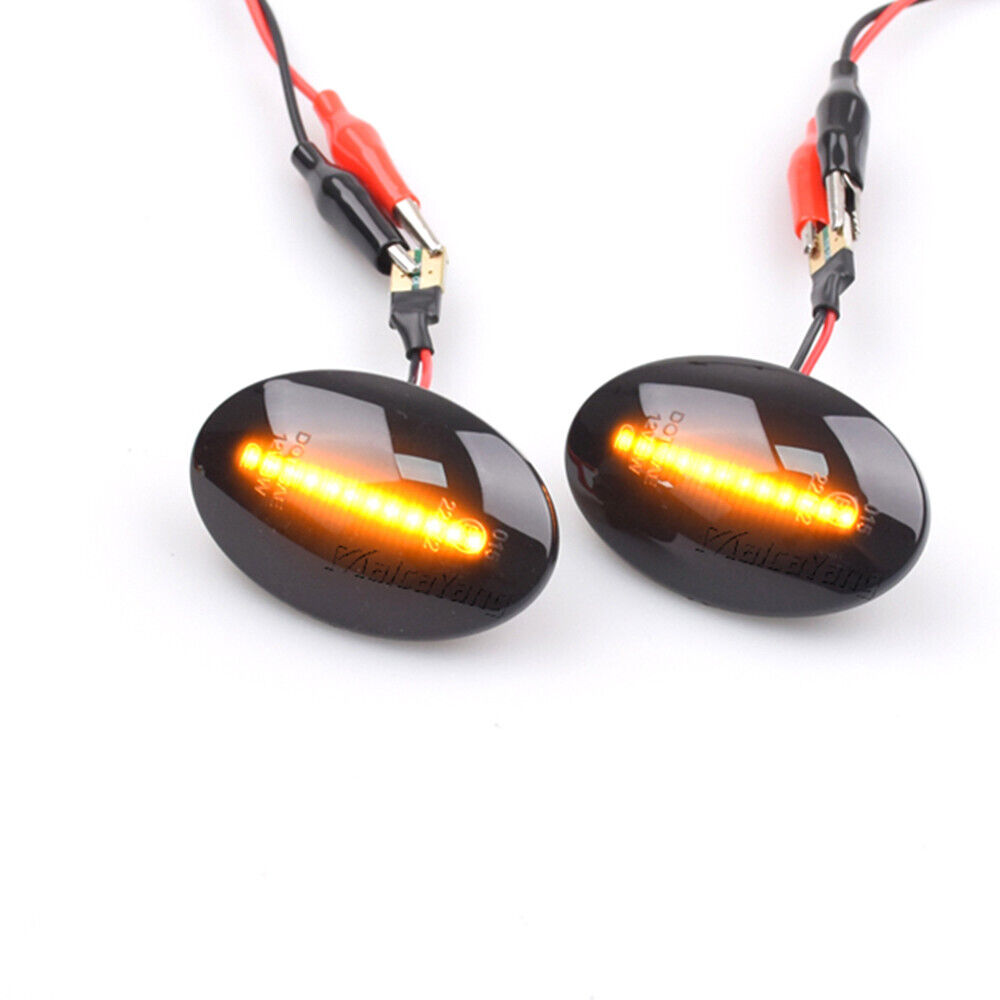 LED Front Side Marker Turn Signal Light for Pair Opel Astra F Combo B Tigra