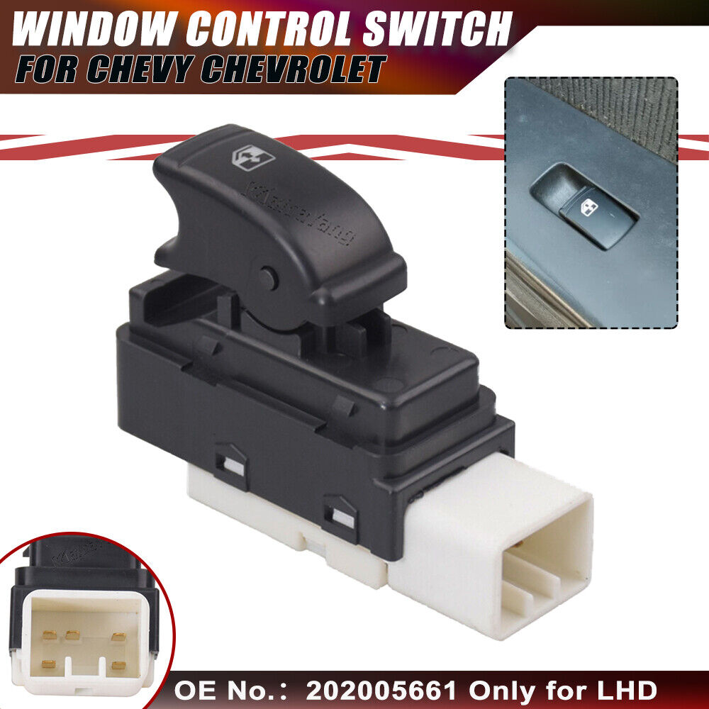 Chevrolet Aveo 2007-2011 Passenger Side Power Window Switch 202005661