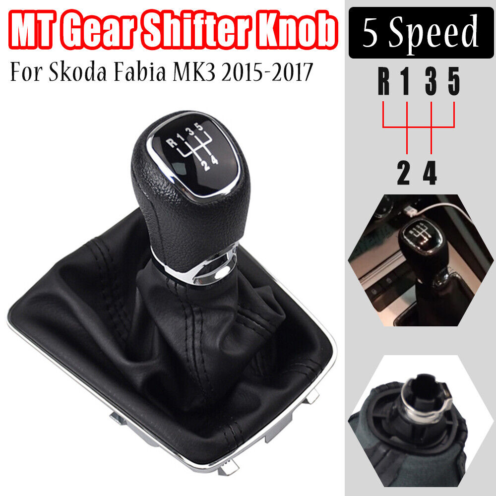 Skoda Fabia MK3 Speed Shifter Handgrip Black