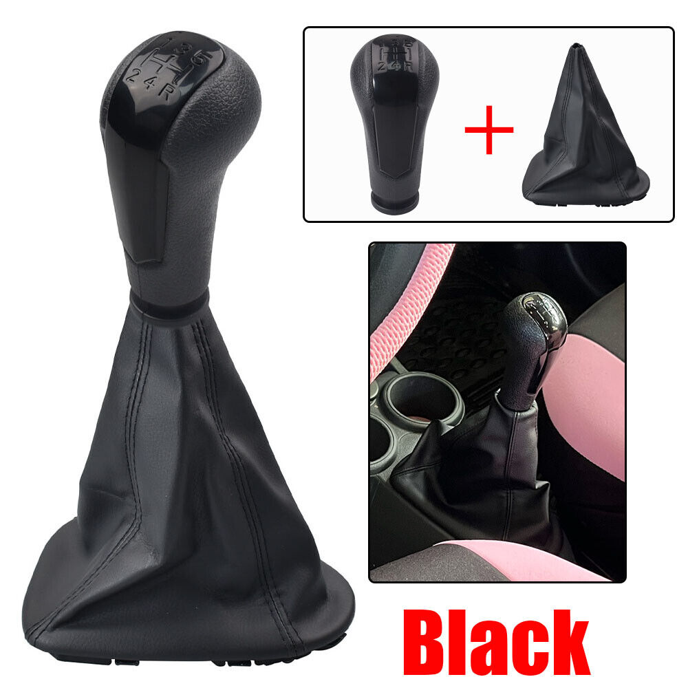 5 Speed Gear Shift Stick Knob Gaiter Boot Cover For Chevrolet Spark 2011-2016