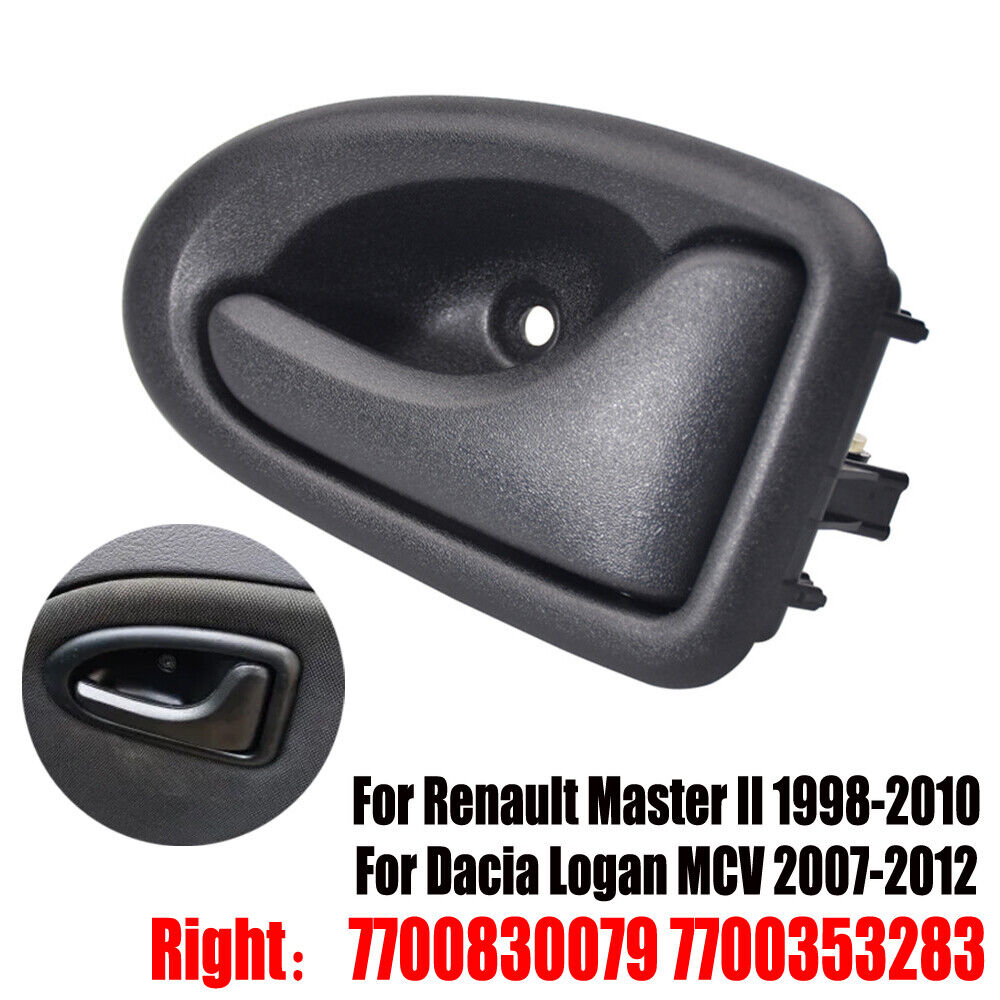 Black Inner Door Handles for Renault Megane Master