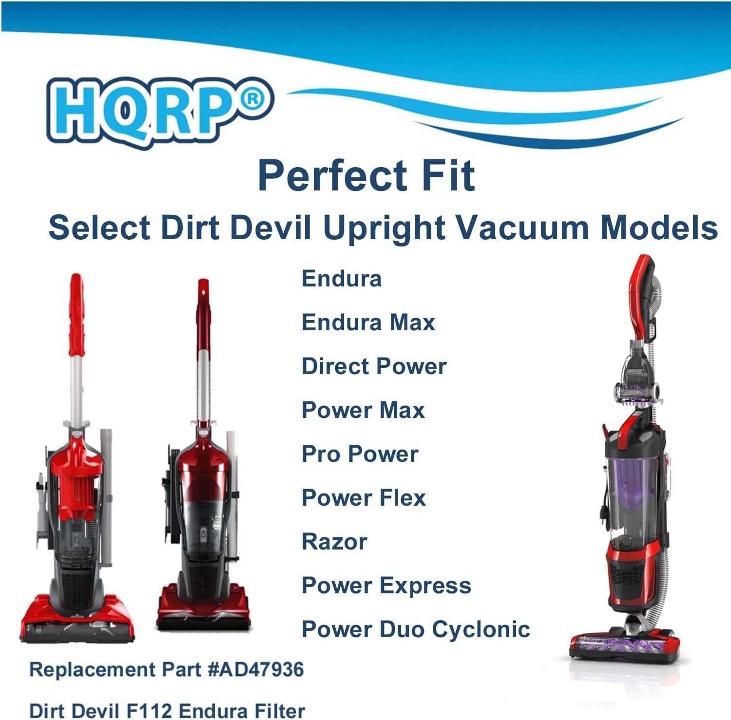 new Pre-Motor Odor Trapping Filter for Dirt Devil Endura Razor Series Upright Vac