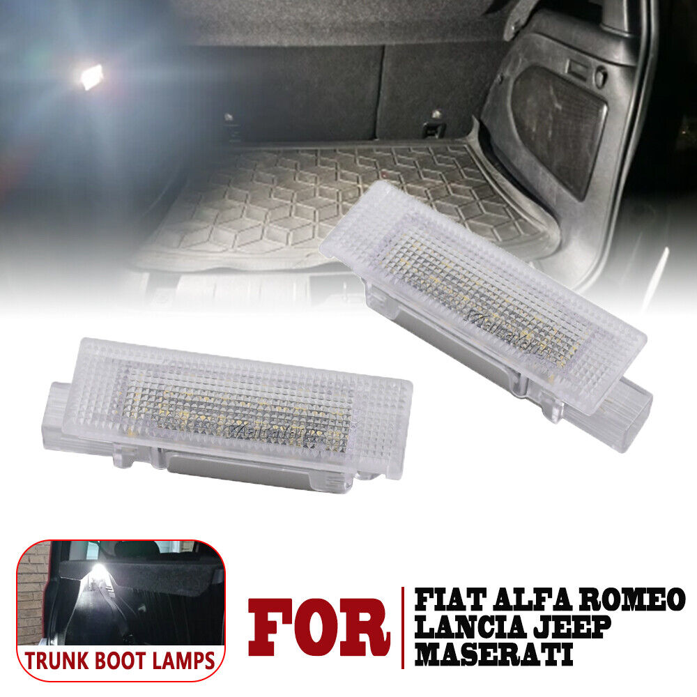 LED Glove Box Trunk Luggage Courtesy Light for Fiat 500 500X