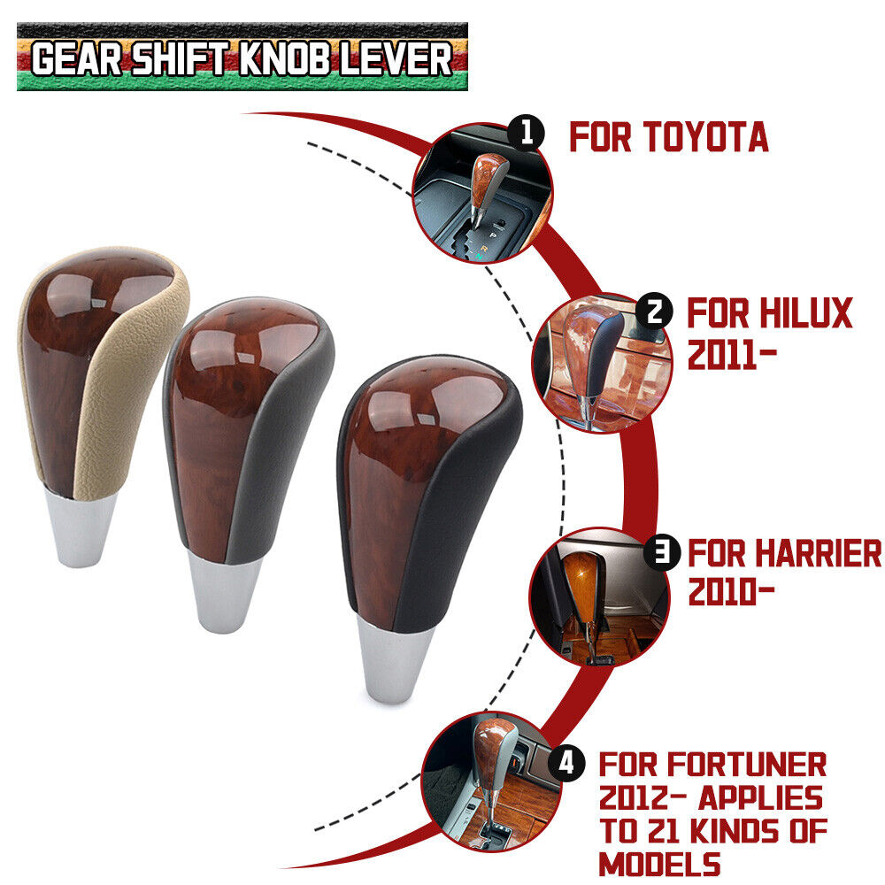 new Gear Shift Knob Lever For Toyota Prado Lexus Hilux 2011 Camry Crown RAV4 Fortune