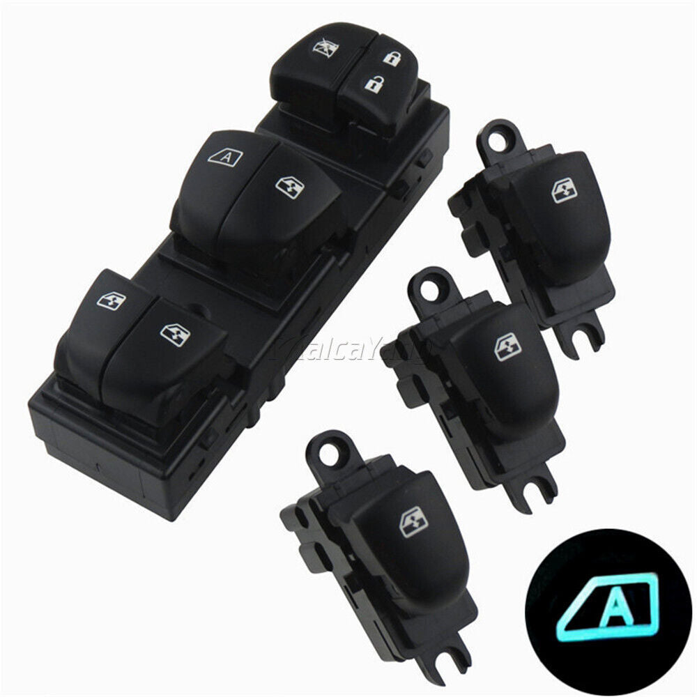 4pc Nissan X-Trail Window Control Switch