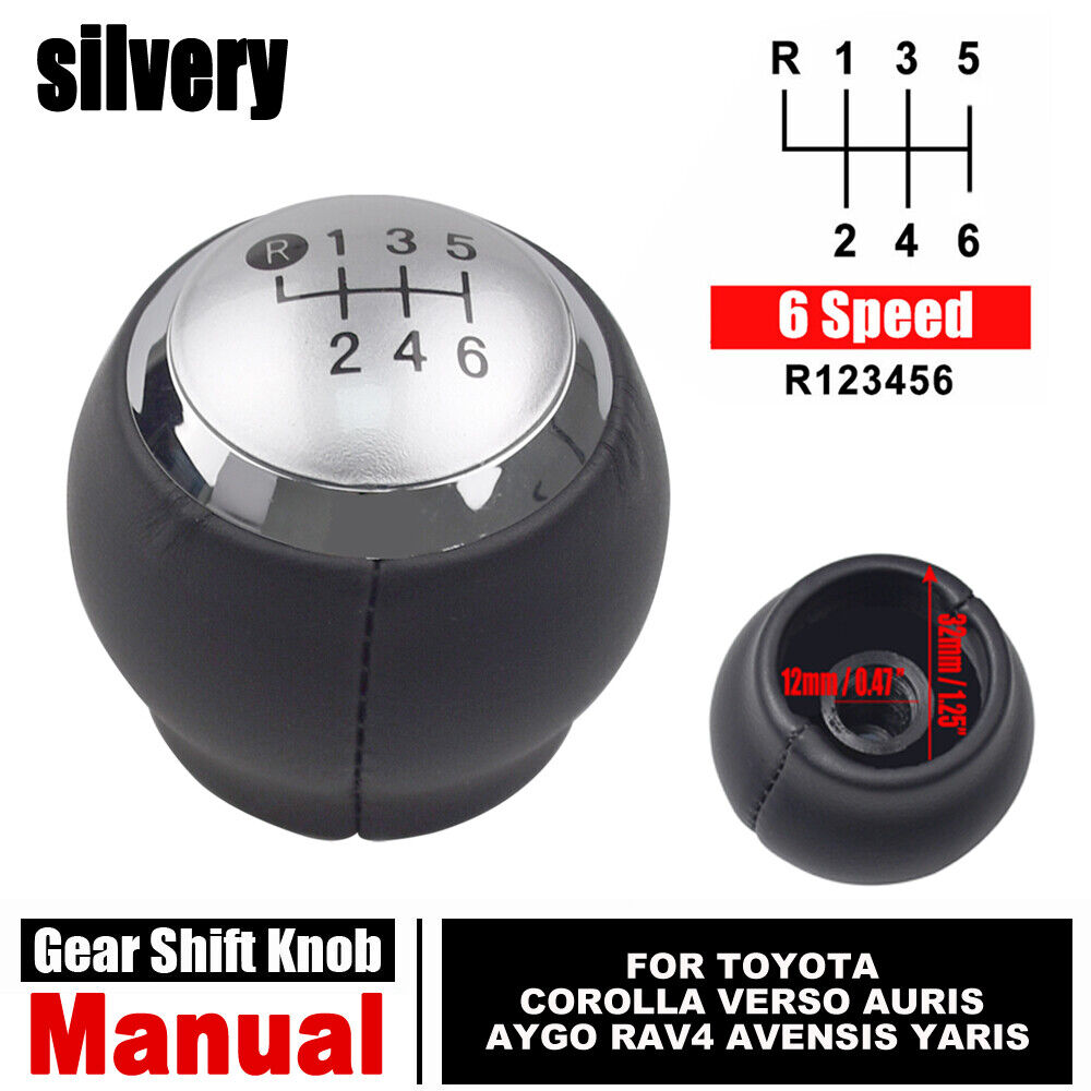 Manual Gear Shift Knob Gaiter Speed Toyota Yaris II 2 MK2 2005-2011