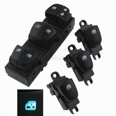 4pc Nissan X-Trail Window Control Switch