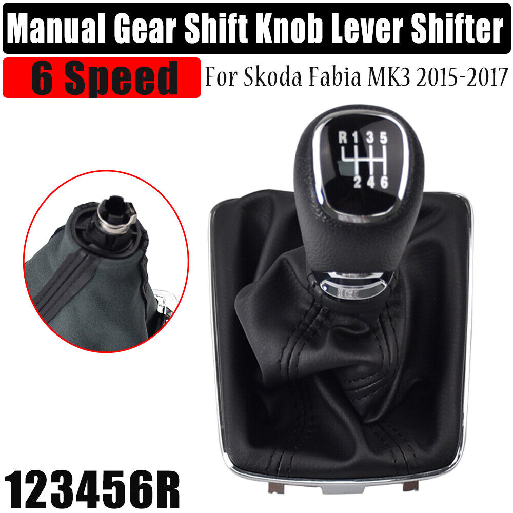 Skoda Fabia MK3 Speed Shifter Handgrip Black