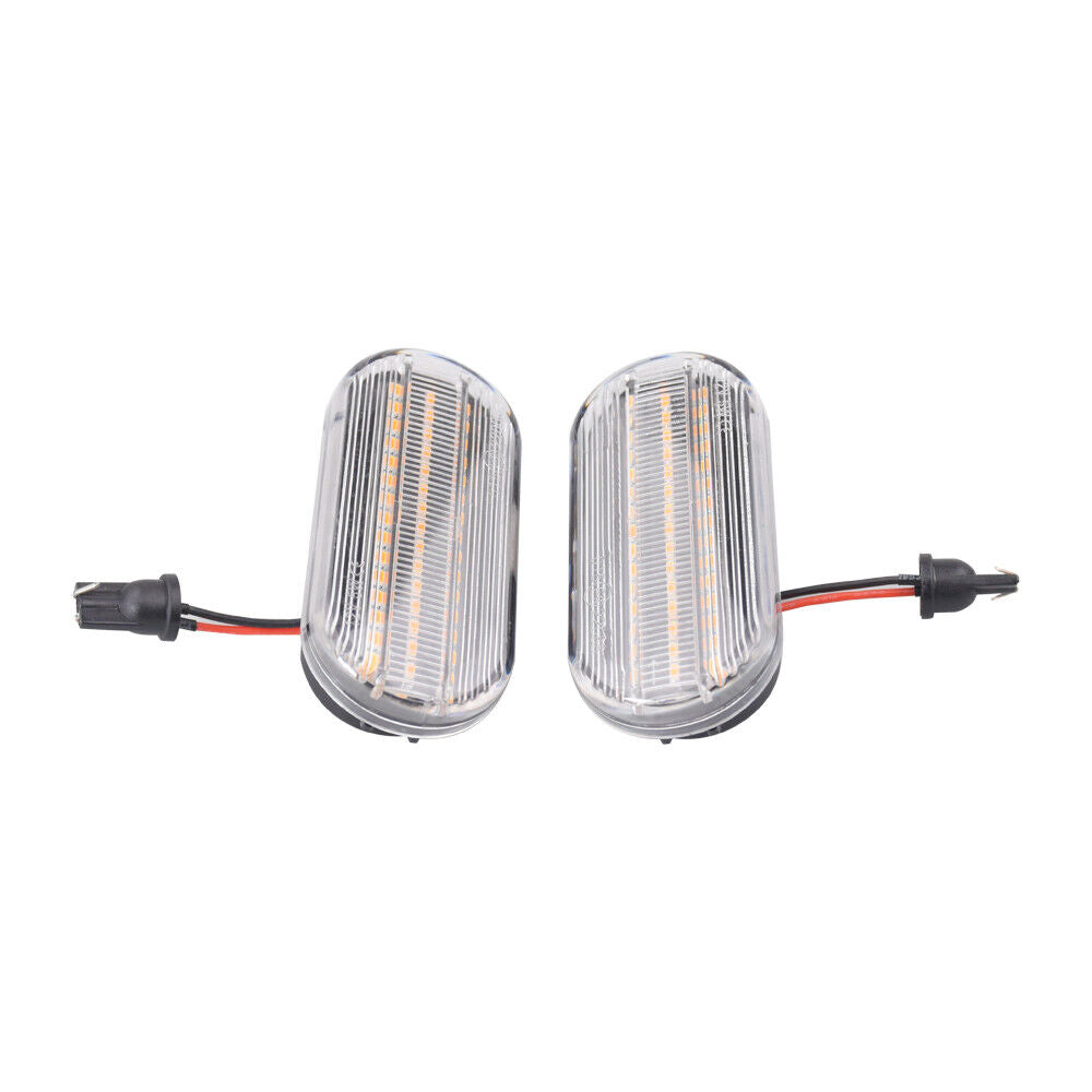 2x LED Side Marker Light Turn Signal Lamp For SEAT Leon Toledo 1M (1996-2006)