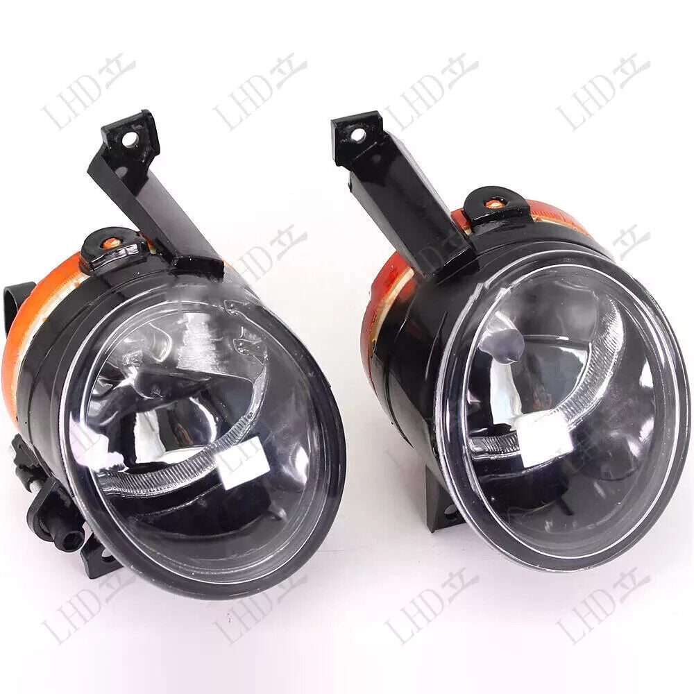 new  1 Pair Fog Lamp Light With Bulbs Fit For VW Tiguan 2007 2008 2009 2010 2011.