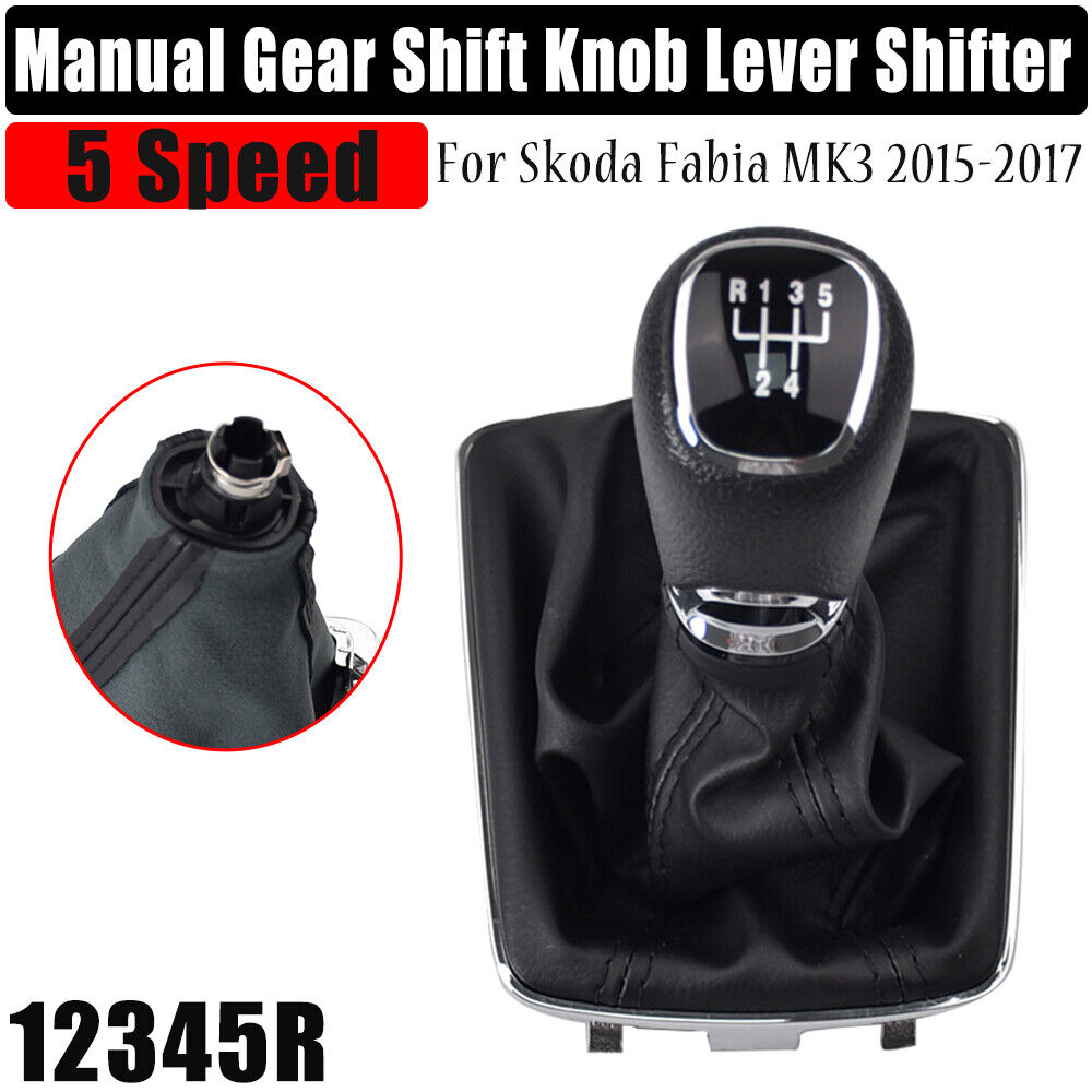 Skoda Fabia MK3 Speed Shifter Handgrip Black