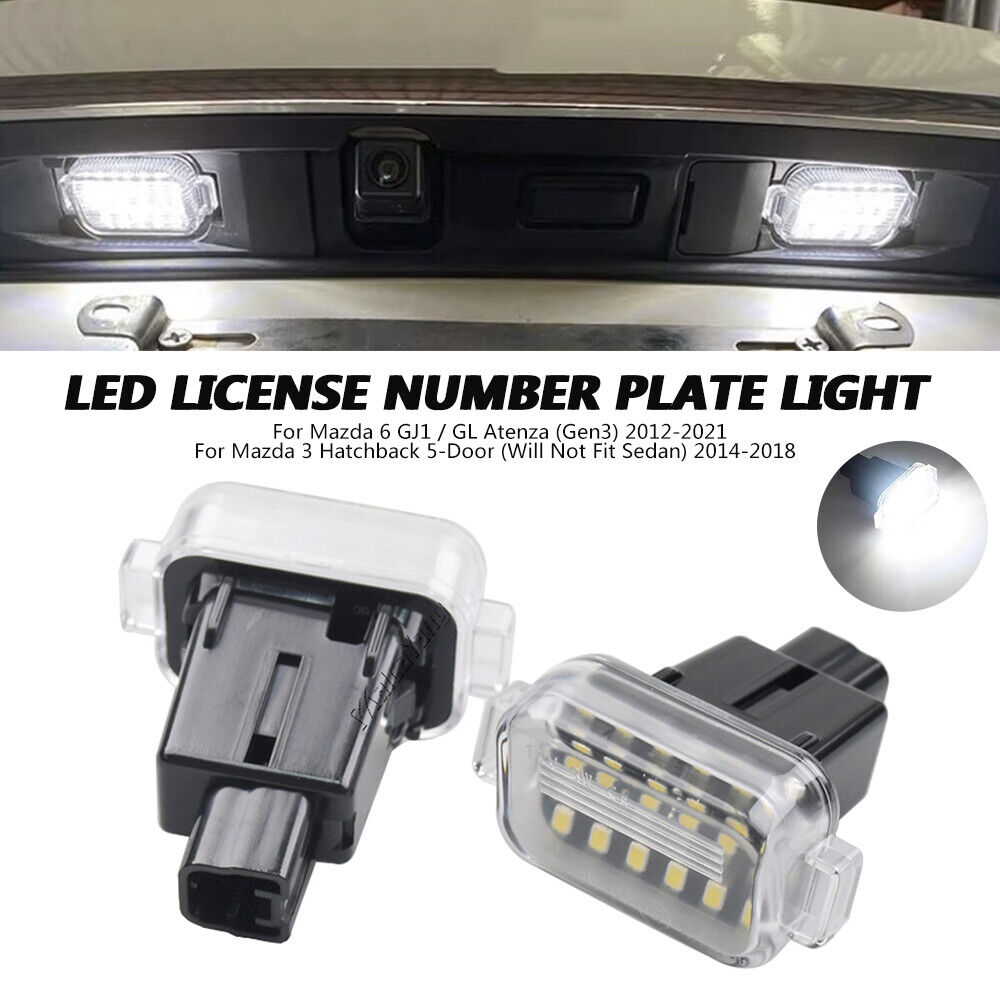 Mazda 6 2014-2018 LED License Plate Light