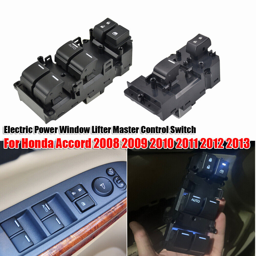 2008-2012 Honda Power Window Master Control Door Switch - Front/Left/Right