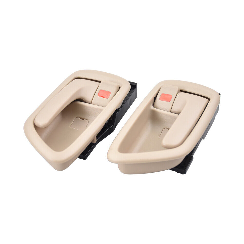 Beige L＆R Inner Door Handle for Toyota Sequoia 2000-2007 and Avalon 2000-2004