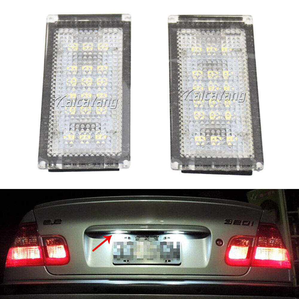 License Plate Led Lights for BMW M3 Facelift 2004-2006