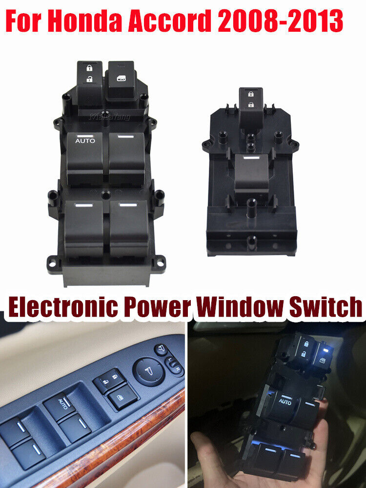 2008-2012 Honda Power Window Master Control Door Switch - Front/Left/Right