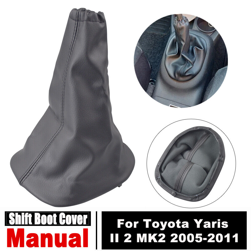 Manual Gear Shift Knob Gaiter Speed Toyota Yaris II 2 MK2 2005-2011