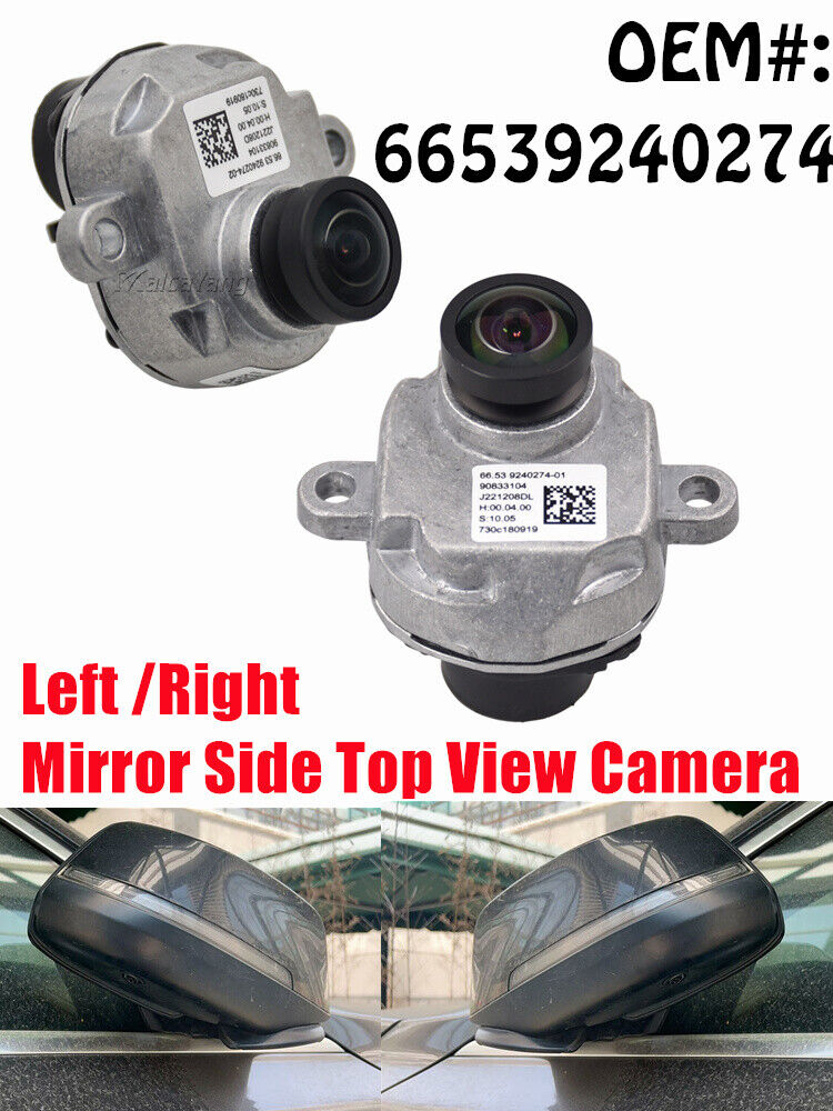 Exterior Mirror Side Top View Camera for BMW F30 F31 F33 F36 F03 E70 X6