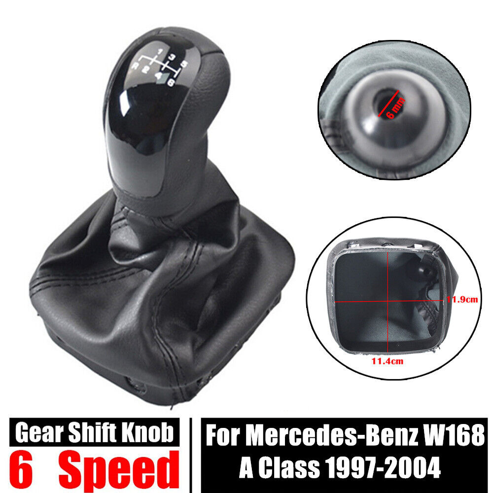 6 Speed Manual Gear Shift Knob For Mercedes-Benz W168 A Class (1997-2004)