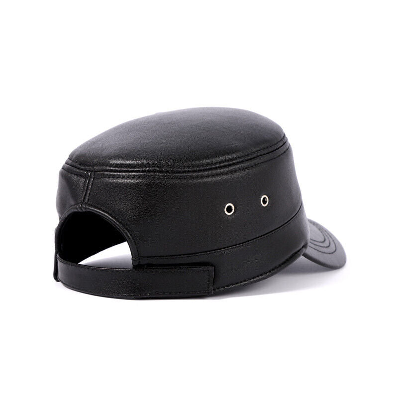 Adjustable Biker Motorcycle Flat Hat